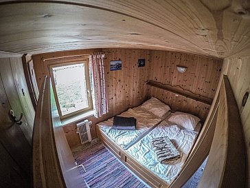 Ferienhaus in Garfrescha - Blick in ein Schlafzimmer