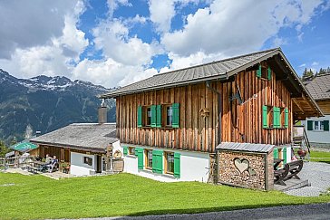 Ferienhaus in Garfrescha - Ferienhütte Garfrescha im schönen Montafon