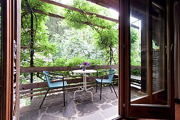 Ferienhaus in Aurigeno - Terrasse