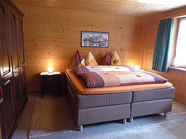 Ferienwohnung in Lauterbrunnen - Schlafzimmer