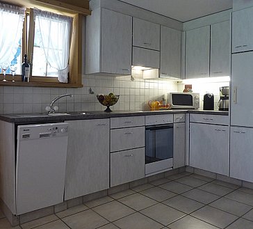 Ferienwohnung in Lauterbrunnen - Küche