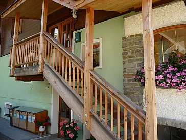 Ferienwohnung in Sillian - Eingang Miniwohnung unten grosse Wohnung oben
