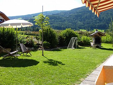 Ferienwohnung in Olang - Unser Garten