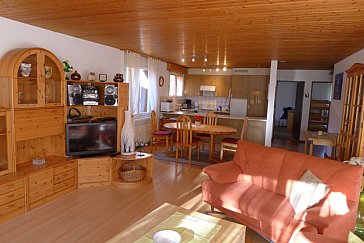 Ferienwohnung in Habkern - Wohnzimmer