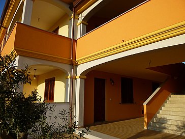 Ferienwohnung in La Caletta - Terrasse