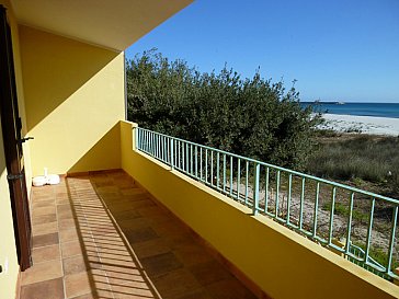 Ferienwohnung in La Caletta - Aussicht vom Balkon