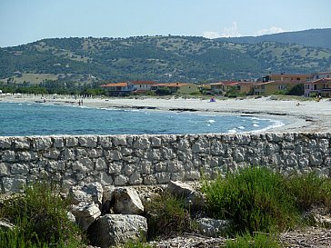 Ferienwohnung in La Caletta - Blick von La Caletta auf den Strand