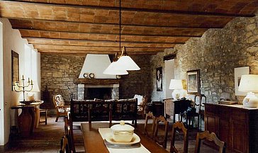 Ferienhaus in Prata di Suvereto - Salotto Wohnen und Essen