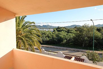 Ferienwohnung in S'Ena e Sa Chitta-Siniscola - Aussicht vom Balkon aus