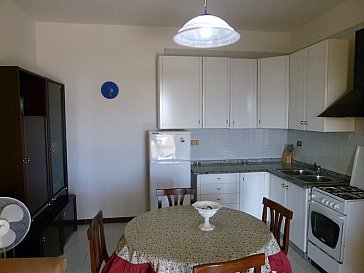 Ferienwohnung in La Caletta - Wohnküche