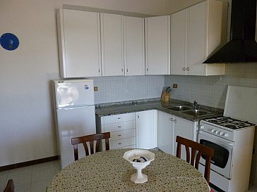 Ferienwohnung in La Caletta - Wohnküche