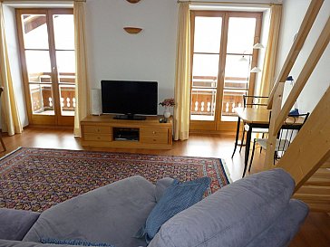 Ferienwohnung in Ofterschwang - Wohnzimmer