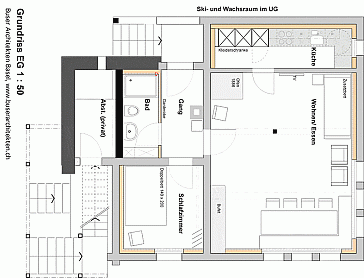 Ferienwohnung Grundrissplan 1