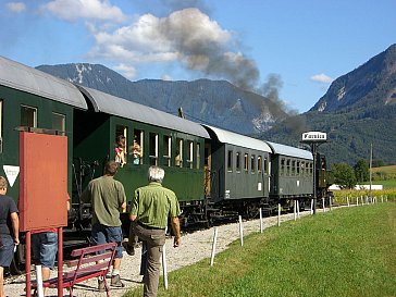 Ferienhaus in Feistritz - Bezaubernde Fahrt mit der Nostalgieeisenbahn