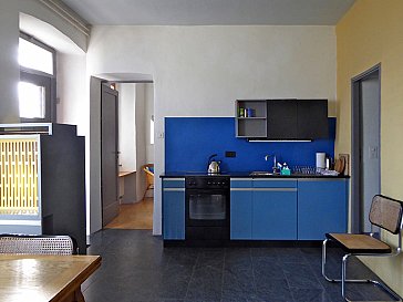 Ferienwohnung in Locarno-Muralto - Voll ausgestattete Küche