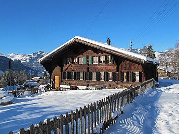 Ferienwohnung in Gstaad - Chalet Hubel (Winter)