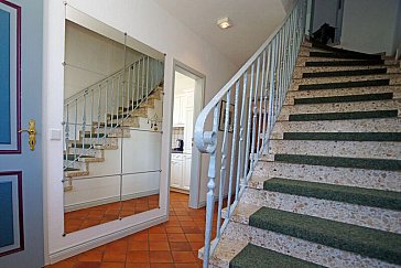 Ferienhaus in Witsum - Treppenaufgang Heidsandschier-Nordlys