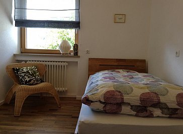 Ferienwohnung in Bad Hindelang - Schlafzimmer 3 mit Einzelbett