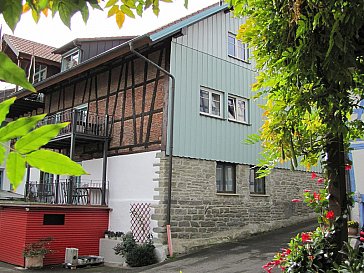 Ferienwohnung in Immenstaad - Hinter dem Haus