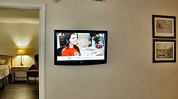 Ferienwohnung in Naples - TV im Wohnzimmer