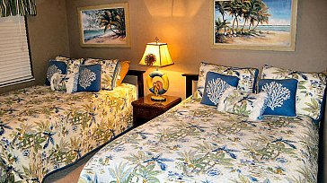 Ferienwohnung in Naples - Gäste-Schlafzimmer, 2 breite Einzelbetten