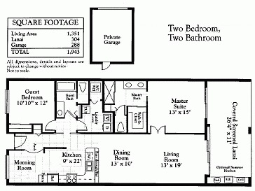 Ferienwohnung Grundrissplan 1