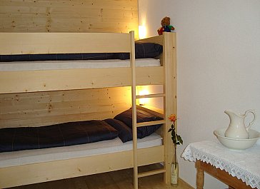Ferienwohnung in Saas im Prättigau - Zusatzschlafzimmer