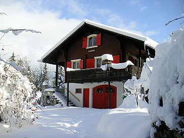 Ferienhaus in Flims - Frischer Pulver zur Begrüssung