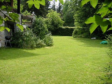 Ferienhaus in Flims - Ein echter Mehrwert dieser herrliche Garten