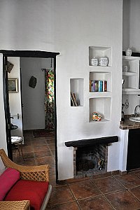 Ferienhaus in La Escalona-Vilaflor - Casa la Gomera - offener Kamin