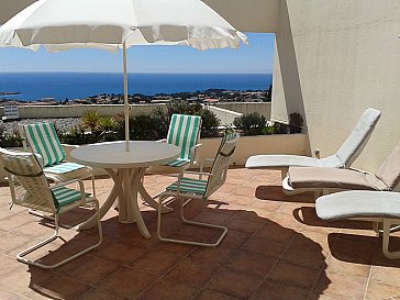 Ferienwohnung in Bandol - Blick von der Terrasse auf das Meer