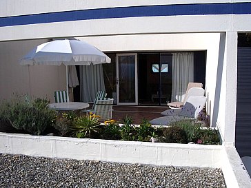 Ferienwohnung in Bandol - Blick auf die Terrasse der Ferienwohnung