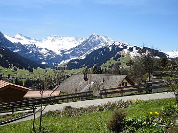 Ferienwohnung in Adelboden - Auch der Blick auf den Wildstrubel fasziniert