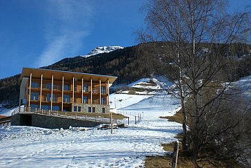 Ferienwohnung in Mals - Aviunshof im Winter