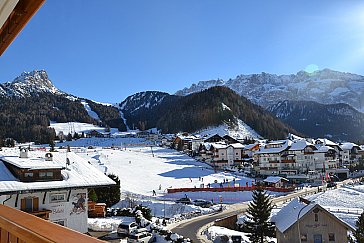 Ferienhaus in Wolkenstein in Gröden - Balkonaussicht