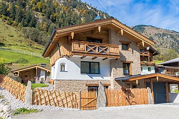 Ferienhaus in Fusch - Aussenansicht vom Chalet in Fusch