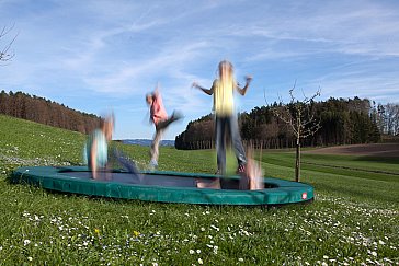 Ferienwohnung in Tettnang - Trampolin