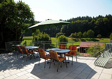 Ferienwohnung in Tettnang - Terrasse