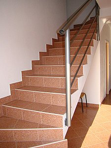 Ferienwohnung in Rab - Treppe