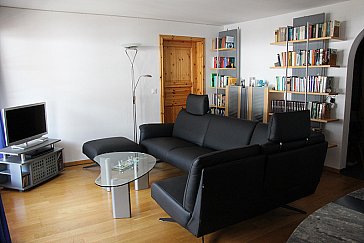 Ferienwohnung in Zuoz - Wohnzimmer