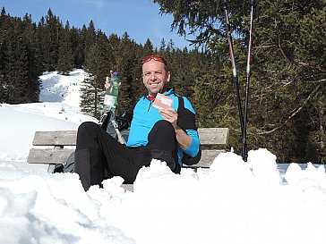 Ferienhaus in Bürserberg - Genuss im Schnee