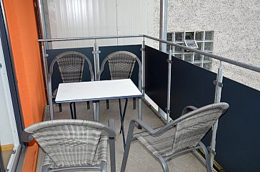 Ferienwohnung in Rheinhausen - Balkon