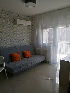 Ferienwohnung in Siófok - Wohnzimmer - Bett