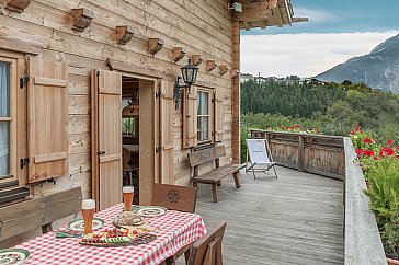 Ferienhaus in Sautens - Terrasse