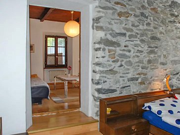 Ferienwohnung in Gordola - Schlafzimmer