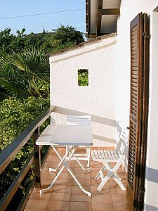 Ferienhaus in Vairano - Balkon