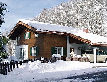 Ferienhaus in Klosters - Das Chalet im WInter