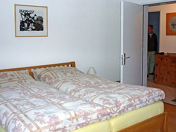 Ferienhaus in Klosters - Blick in die Schlafzimmer