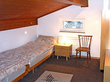 Ferienhaus in Klosters - Blick in die Schlafzimmer