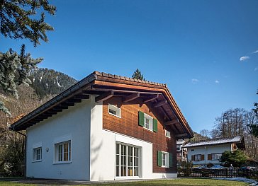 Ferienhaus in Klosters - Das Chalet im Herbst